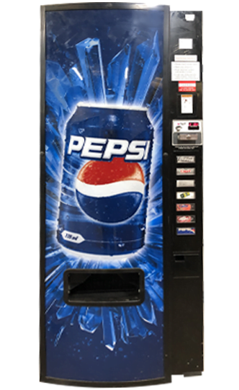 Dixie Narco 276E Pepsi Branded Vending Machine